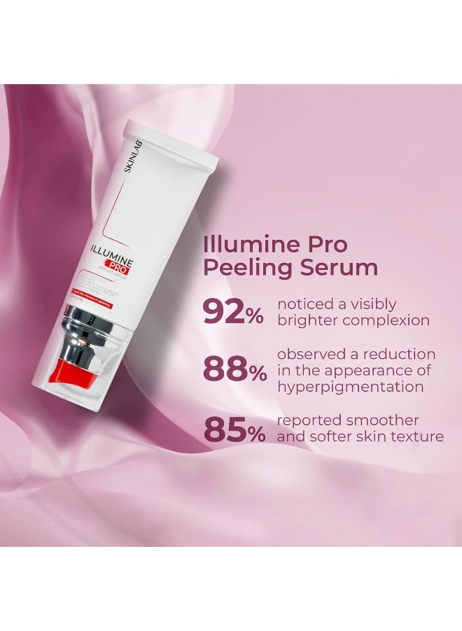 SKINLAB ILLUMINE PRO Serum| Face Peeling Solution| Glycerin, Vitamin B3, Aloe Vera| 50ml - Image 4