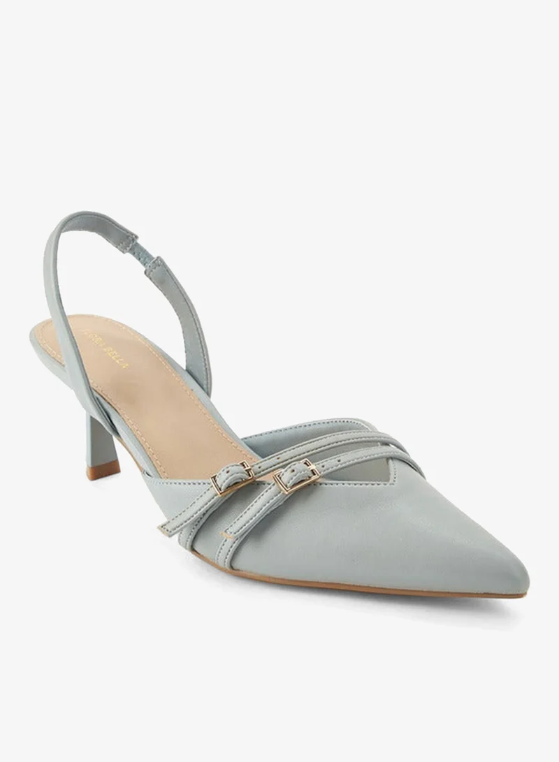 Flora Bella By Shoexpress Flora Bella Women Buckle Accent Slingback Shoes