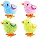 Audaisyly Chick Bunny Wind Up Toys for Kids 4 PCS Clockwork Novelty Jumping Hopping Toy for Easter Egg Hunt Basket Stocking Party Birthday Gift - Image 2