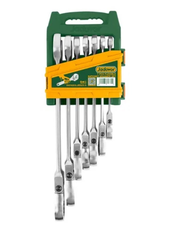 Jadever jadever 7 Pcs flexible ratchet spanner set JDSP5207 - Image 2