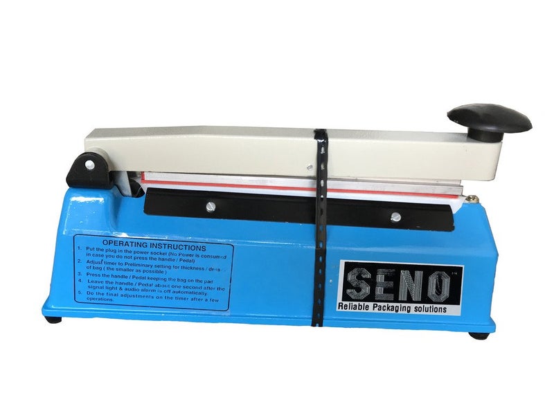 SENO 12 inches PB heat sealer heat sealer for plastic bag heat sealer machine heat sealer for plastic bag 12 inch impulse sealer impulse sealer machine packing machine plastic packing machine pouch packing machine sealing machine for plastic packaging - Image 3