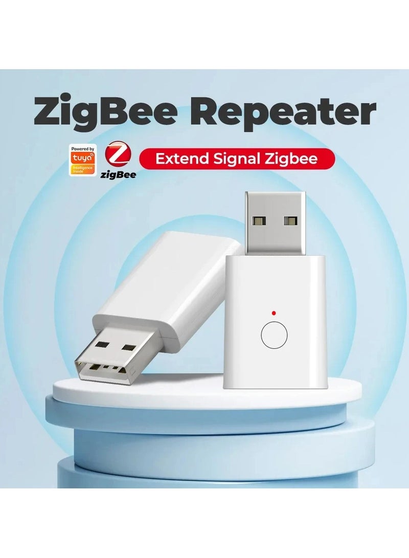 UanTii ZigBee Signal Repeater Tuya Zigbee Signal Extender For Tuya Zigbee Device Expand 20-30M Compatible Tuya ZigBee Gateway Via Smart Life App - Image 2