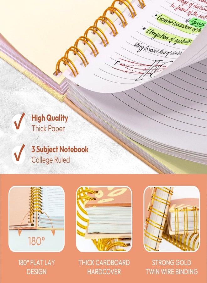 Only Zest Hardcover Spiral Journal, 10.25" x 7.25", 300 Pages Large College Ruled Notebook for Women, Ideal for Writing, Journaling, Note-Taking, Work, School - Image 4