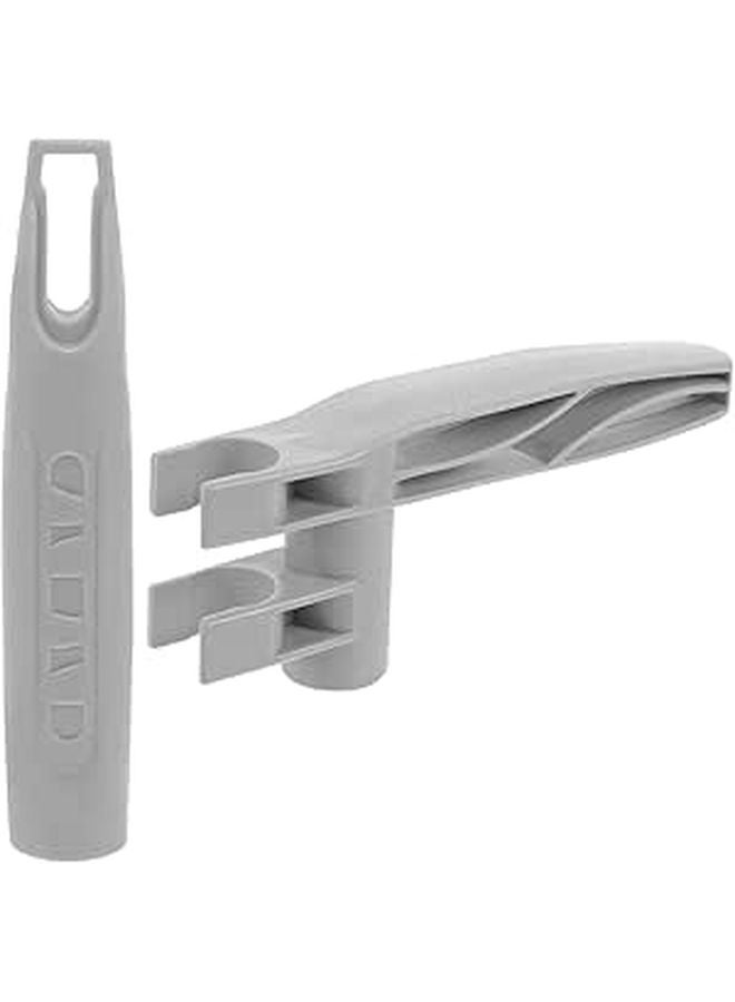 Broom Handle Grip and End Cap Replacement Set for Mop and Dustpan Rod - Image 1
