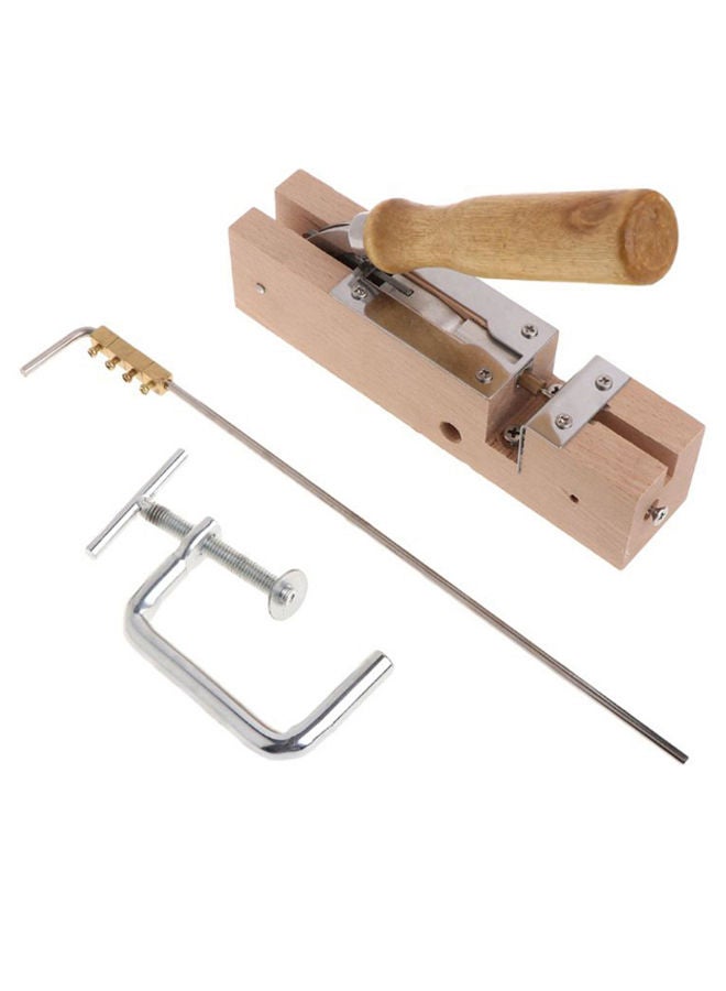 NIBEMINENT 3-In-1 Beekeeping Hole Puncher Drilling Device Beige/Silver  - Image 1