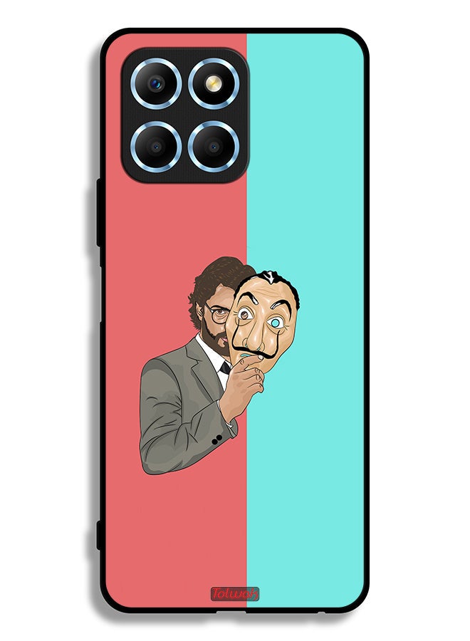 Tolwak Honor X8 5G Protective Case Cover The Professor Art - Image 2