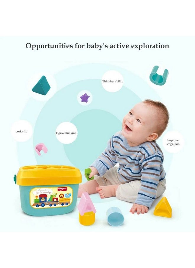 Smartcraft Baby First Blocks Building Blocks, Alphabets And Shapes Learning - Multicolor  - Image 5