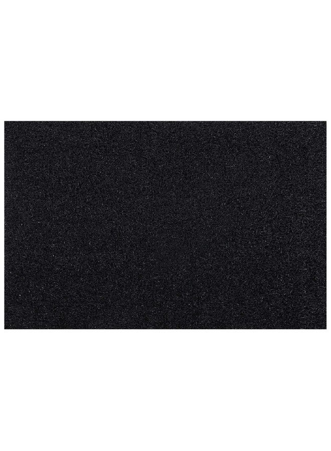 Kuber Industries Doormat for Home Entrance | Anti Slip & Waterproof Rubber Noodle Mat with Cushion for Outdoor | Heavy Duty Main Door Mat | Paydan | Chavitti | Paudan | Foot Mat (36 x 24 Inch) (Black) - Image 1