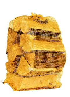 ALSAQER Hardwood - 10 Kg | Fire Wood | Birch Wood -Yellow Bag - 30 Litre  - Image 2