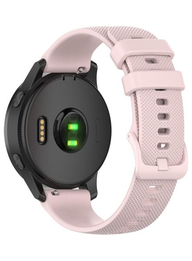 NIBEMINENT Silicone Strap For Huawei Watch GT2e/GT2 46mm Pink - Image 2