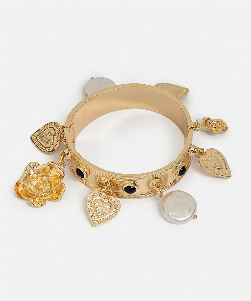Ipekyol Multi-Charm Bracelet
