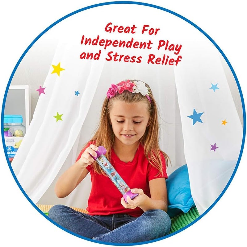hand2mind أنابيب فidget الحسية من hand2mind - مجموعة من 4 ألعاب مهدئة للأطفال - Image 3