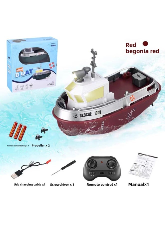 Remote Ship Generic Products Remote Control Tug Charging Mini Ship Wireless ...