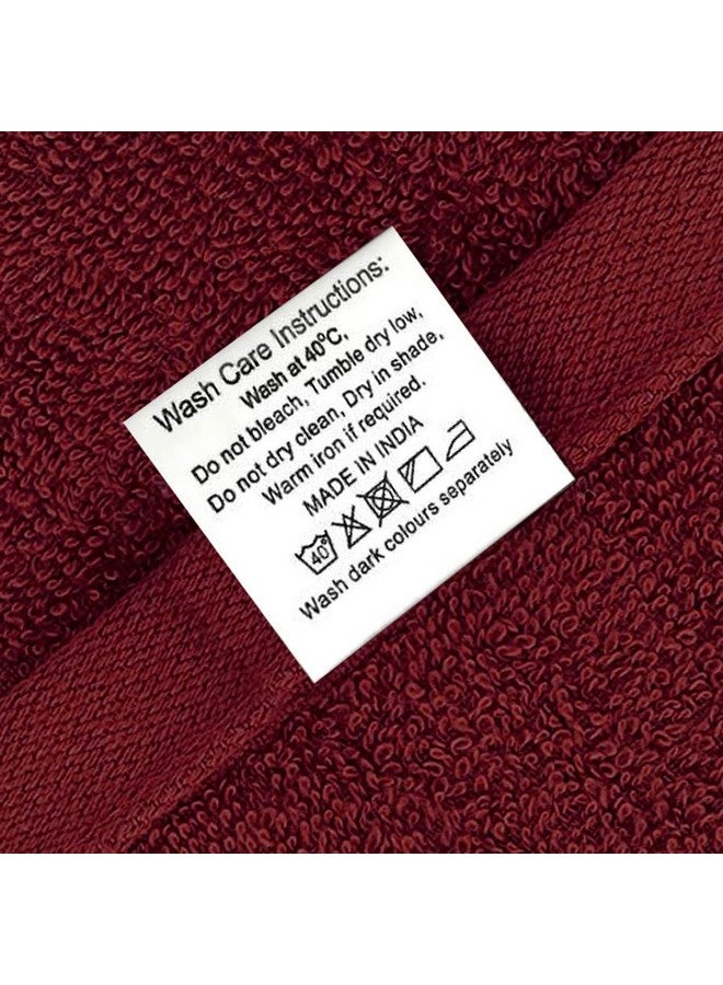 Wakefit منشفة استحمام من واكفيت قطن تيري، 500 جرام لكل متر مربع (فلفل حار) - Image 4