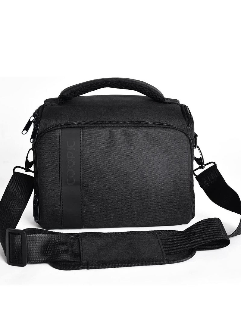 Coopic BL-26 BLACK Messenger Camera Bag Compatible with Nikon Sony Canon Olympus Cameras  - Image 1