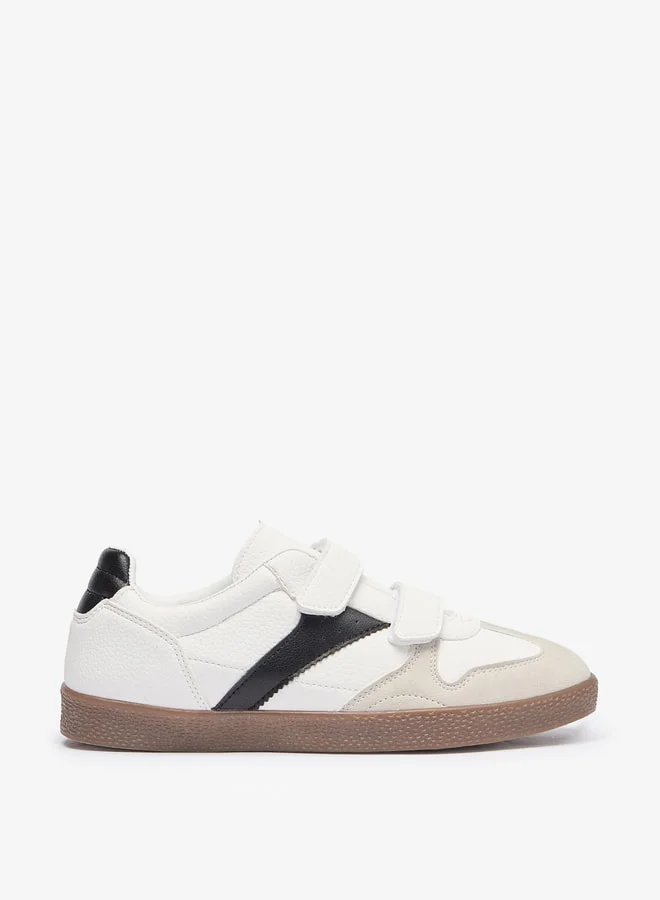 LBL by Shoexpress Boy's Colourblock Shoes with Hook and Loop Closure