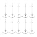 XJMWXHFC 10pc Adjustable Doll Display Holders Clear Plastic Action Figure Stands Transparent Support for 1113 Inch Tall Dolls - Image 3