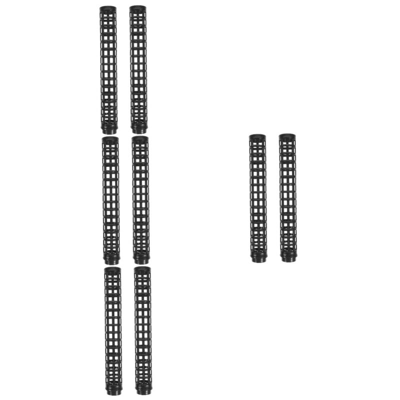 عمود الطحالب جوز الهند للنباتات المتسلقة 25X3.5 سم 4 قطع أسود 4 قطع تعريشة حديقة داخلية - Image 2