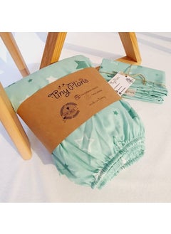 Tiny Plans Elastic Baby Bed Sheet - Pillowcase Set 70X110 cm  - Image 2