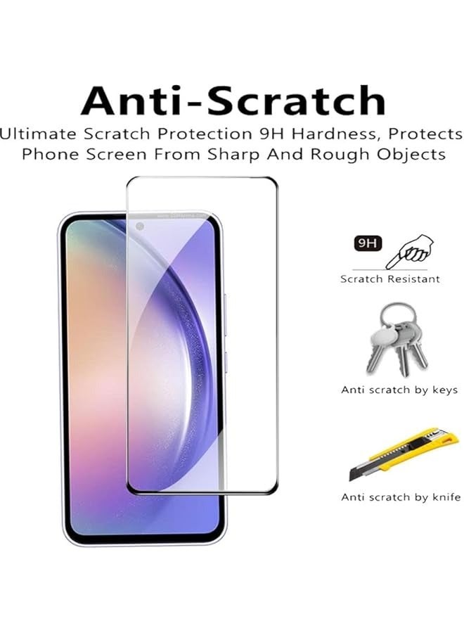 PROMASS Galaxy A54 Screen Protector Tempered Glass Guard Full Glue Edge-to-Edge Protector for Galaxy A54 5G - Image 4