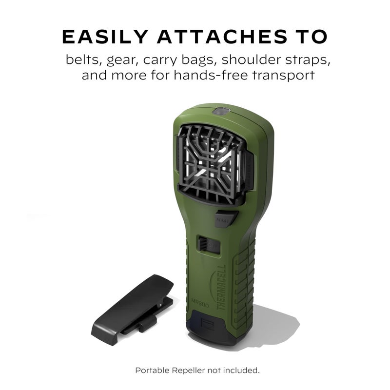 Thermacell Mosquito Repeller Detachable Belt Clip for Portable Repellers; Compatible with MR300 & MR450; 15 Foot Zone of Protection; Effective Mosquito Repellent; Bug Spray Alternative - Image 4