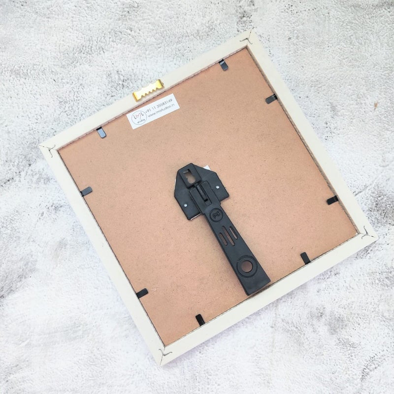 IMI Studios Wooden Ill Be There For You Brown Background Frame for Wall Hangings or Table Decor - Image 4