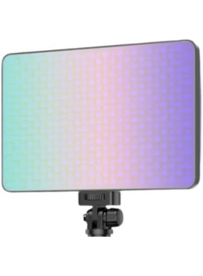 Plokama - U480 PRO Portable RGB Photography LED Light with Rechargeable Light Panel for Photography Video with 180° Tilt Angle Adjustment and Type-C Charging - Black - Image 2