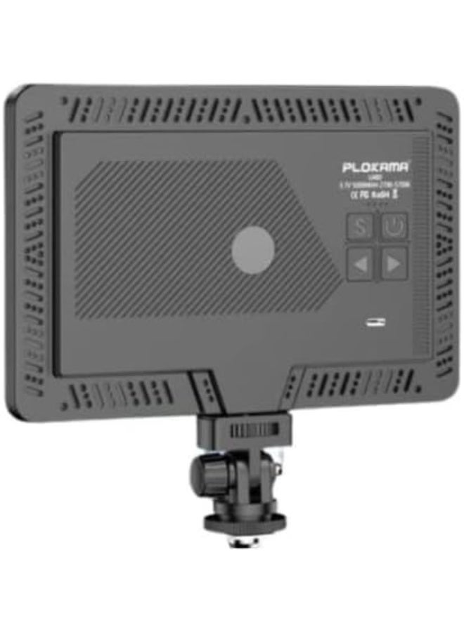 Plokama - U480 PRO Portable RGB Photography LED Light with Rechargeable Light Panel for Photography Video with 180° Tilt Angle Adjustment and Type-C Charging - Black - Image 3