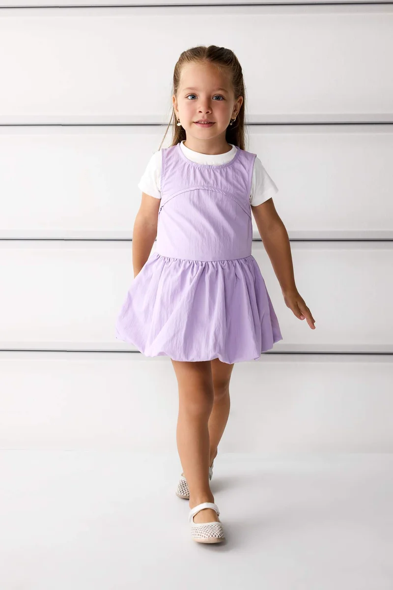 ديفاكتو Baby Girl Parachute 2 Piece Dress Set