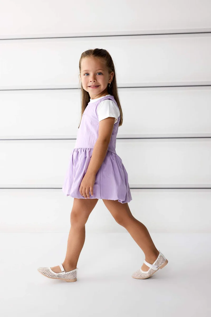 ديفاكتو Baby Girl Parachute 2 Piece Dress Set