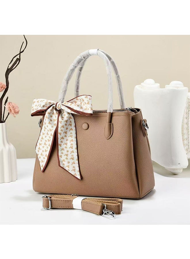 JCB CHIC حقائب كتف للنساء ， حقيبة كتف جلدية ناعمة ذات حقيبة كروس جلدية ناعمة ذات سعة كبيرة ， حقيبة كتف عصرية للسفر حقيبة يد تحمل حقيبة يد تحمل حقيبة يد لنزهة الأسبوع حقيبة يد للسفر (530-1#) - Image 1