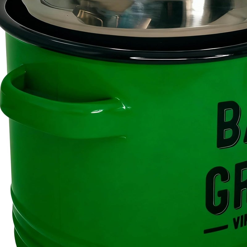 Grease Can Container - Large 1200ml Cooking Storage Jar, Heat Resistant BPA Free Leak Proof Lid, Easy Pour Design | Kitchen Frying Baking Meal Prep Holiday Camping Thanksgiving Restaurant Use - Image 5