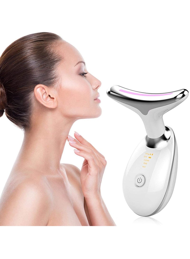 Beauty Massage Instrument Ems Thermal Neck Facial Lifting Face Skin Tighten Electric Micro-Current Wrinkle Remover Tools A - Image 3