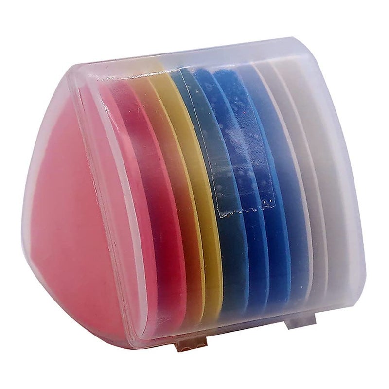 OZXTYO Triangle Tailors Chalk,Sewing Fabric Chalk and Fabric Markers for Quilting,Sewing Supplies Accessories (10Pcs) - Image 1