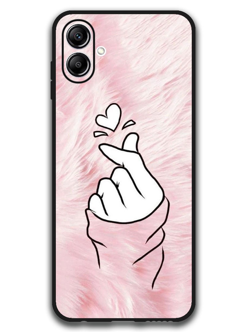 Theodor Protective Case Anti Scratch Shock Proof Bumper Cover For Samsung Galaxy A06 Snap Love Pink - Image 1