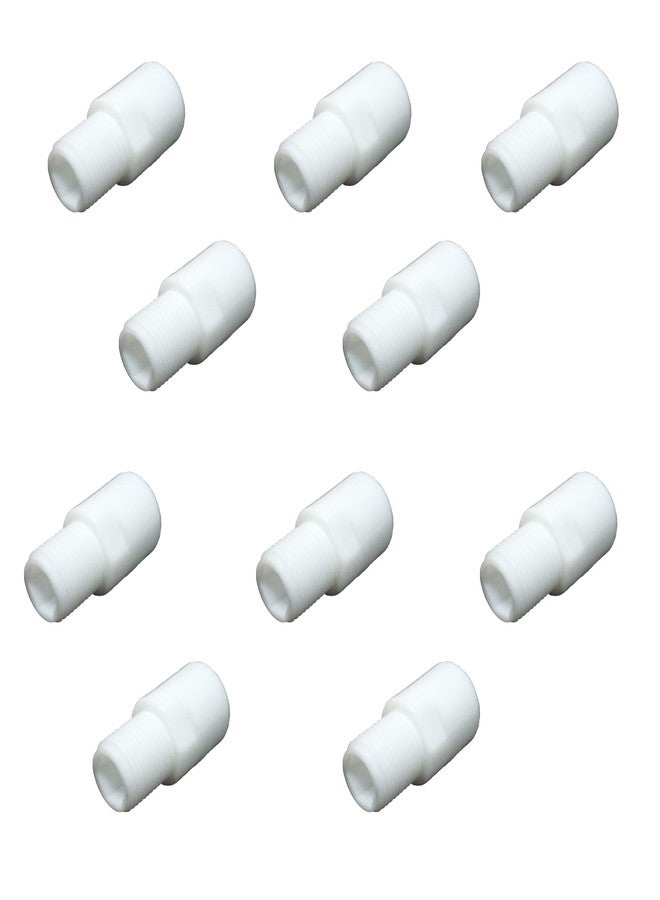 Droptech Pvc 2" Pvc Extension Nipple For Pipe & Fitting and Tap pipe Extender Connection Pack of 10 - Image 1