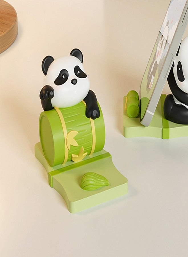 Ralcosuss Cute Panda Cell Phone Stand Smartphone Holder for Desk Resin Cartoon Animal Desk Accessories - Image 2