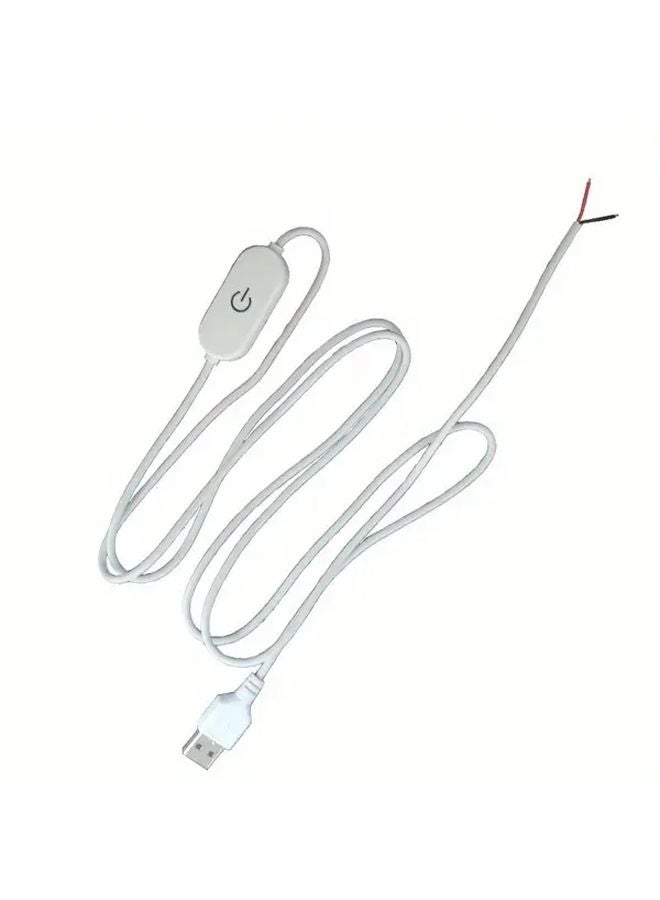 كابل تبديل درجة حرارة اللون القابلة للمس أبيض USB 5V للأنوار LED للمنزل الذكي - Image 4