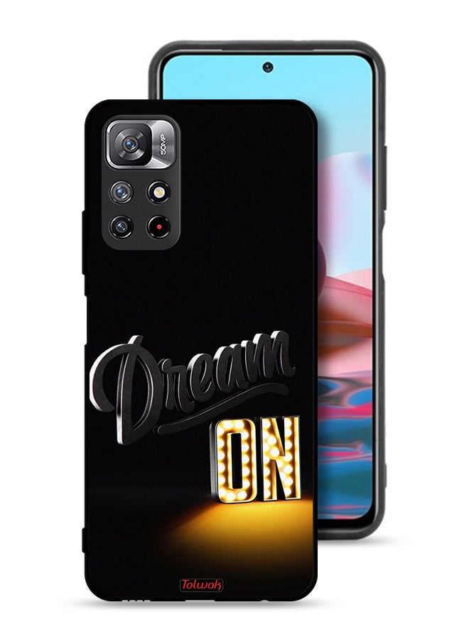 Tolwak Xiaomi Redmi Note 11 4G Protective Case Cover Dream On - Image 1