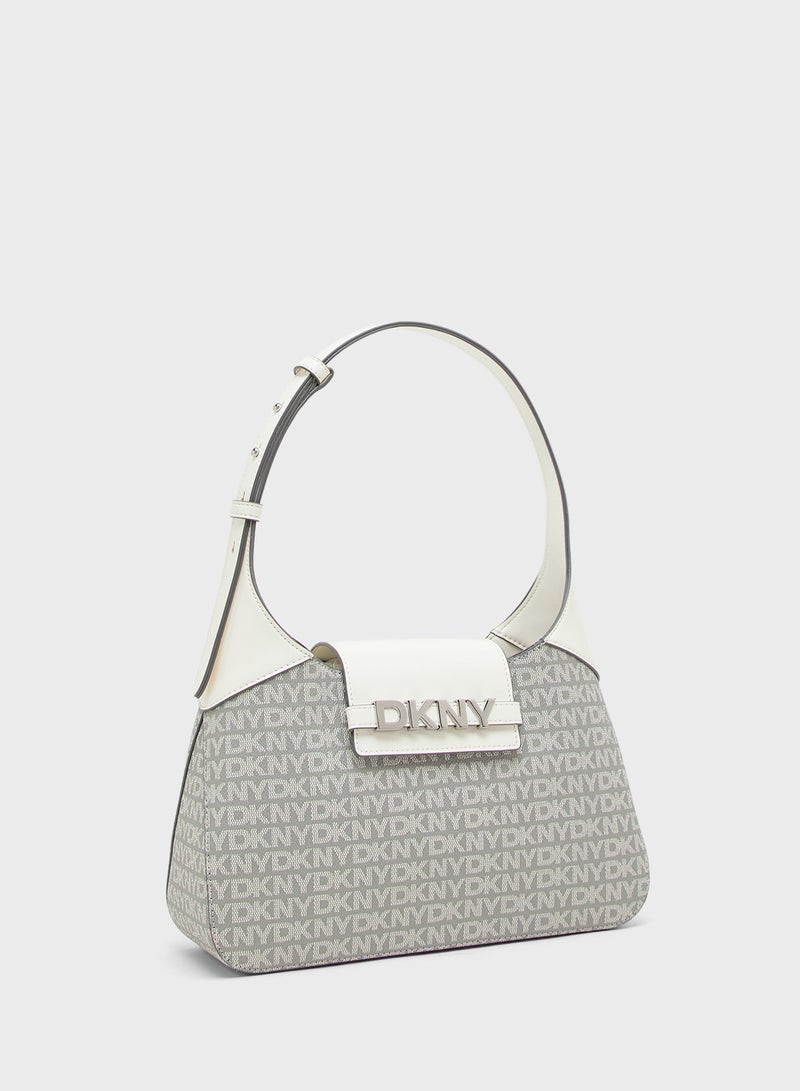 DKNY Logo Avril Shoulder Bag - Image 3