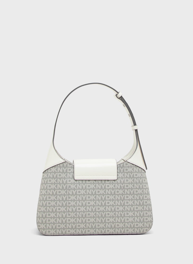 DKNY Logo Avril Shoulder Bag - Image 2