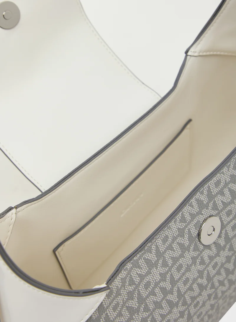 DKNY Logo Avril Shoulder Bag