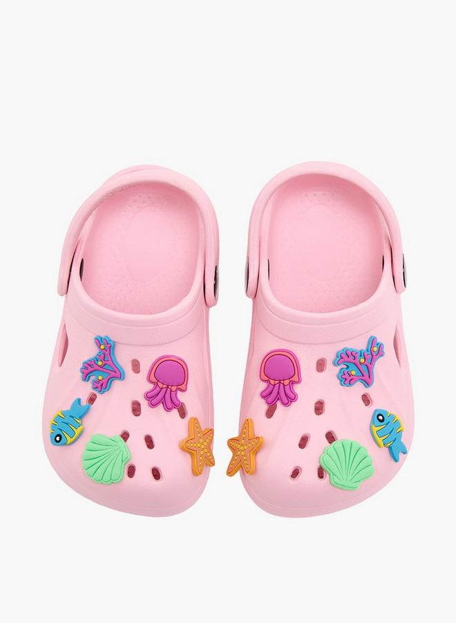 Aqua Girls Ocean Jibbitz Clogs - Image 1