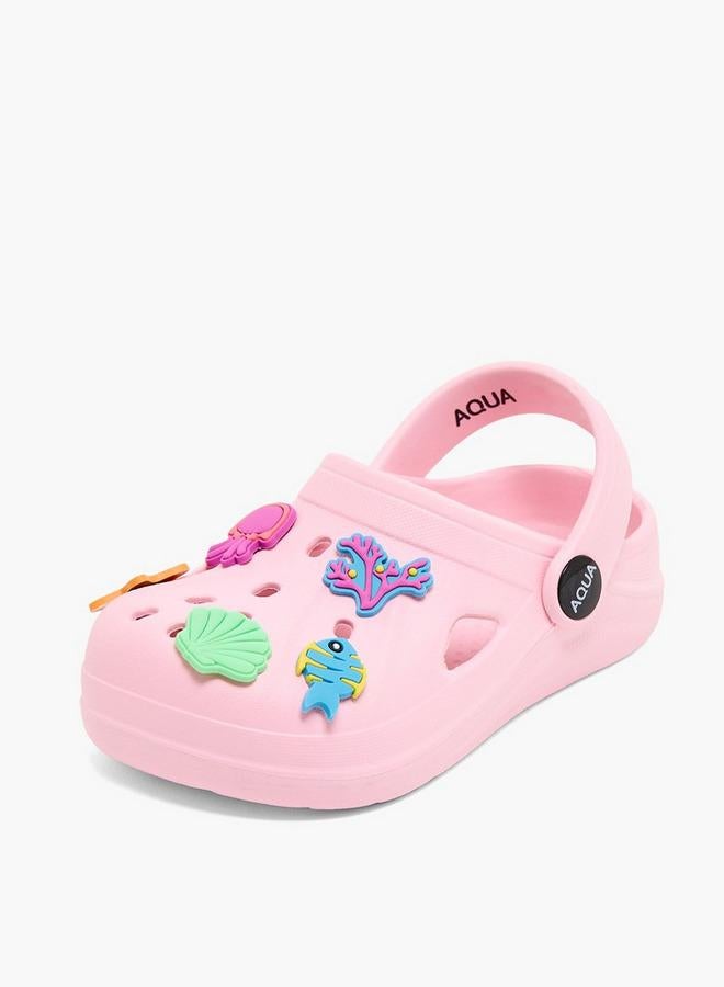 Aqua Girls Ocean Jibbitz Clogs - Image 3