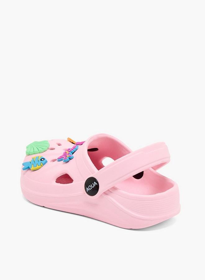 Aqua Girls Ocean Jibbitz Clogs - Image 4