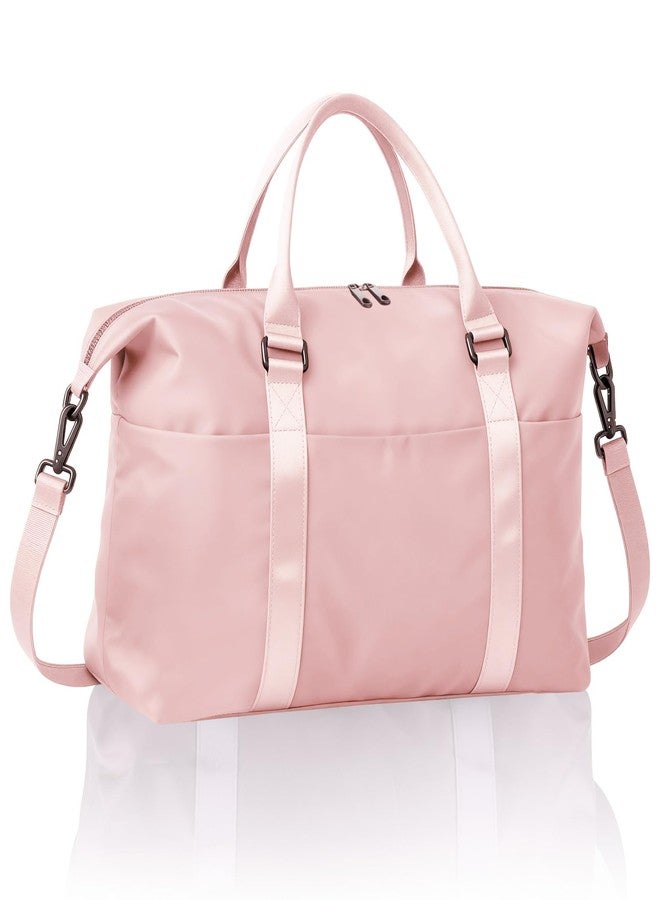 EPIMA Weekender Duffel Bags for Women, Travel Totes Bag for Airplane Essentials, Overnight Bags for Women with Trolley Sleeve, Large Carry On Hospital Bag for Labor and Delivery, Sport, Gym, B - Pink - Image 1