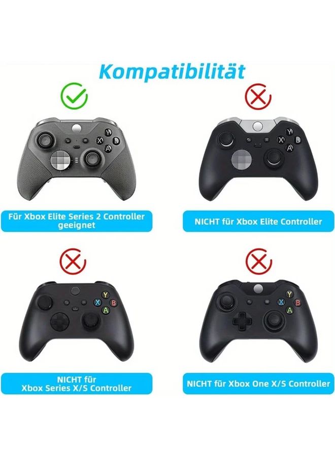 6 عصا تحكم مغناطيسية من الألومنيوم مكونة من 6 قطع لعصي الإبهام لوحدة تحكم Xbox Elite - أداة قبض دقيقة بدون أدوات - Image 4