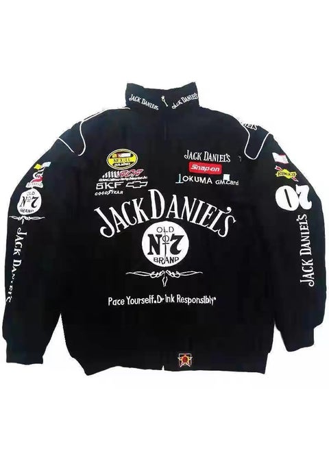 F1 Embroidered Racing Jacket A289 Zero qi