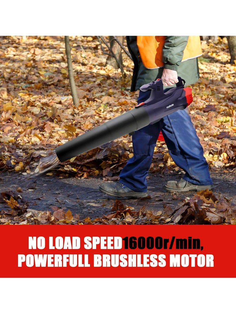 ماكيوت منفاخ ومكنسة كهربائية Makute PB111 بقدرة 3000 واط - منفاخ أوراق كهربائي سلكي عالي الطاقة للاستخدام المنزلي والفيلا والمكاتب - Image 5