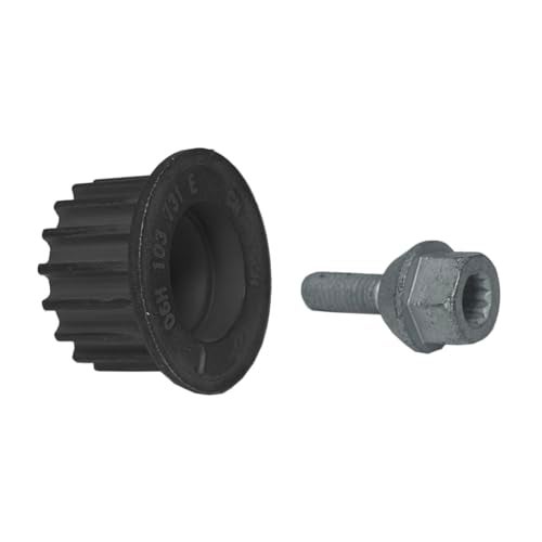 ThpeMakcr Water Pump Pulley & Bolt Kit Replacement for Audi Q7 Volkswagen Jetta Tiguan 06H103731F WHT001163B - Image 3